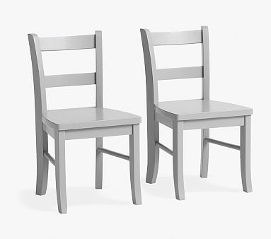 My First Chairs, Set of 2, Gray | Pottery Barn Kids