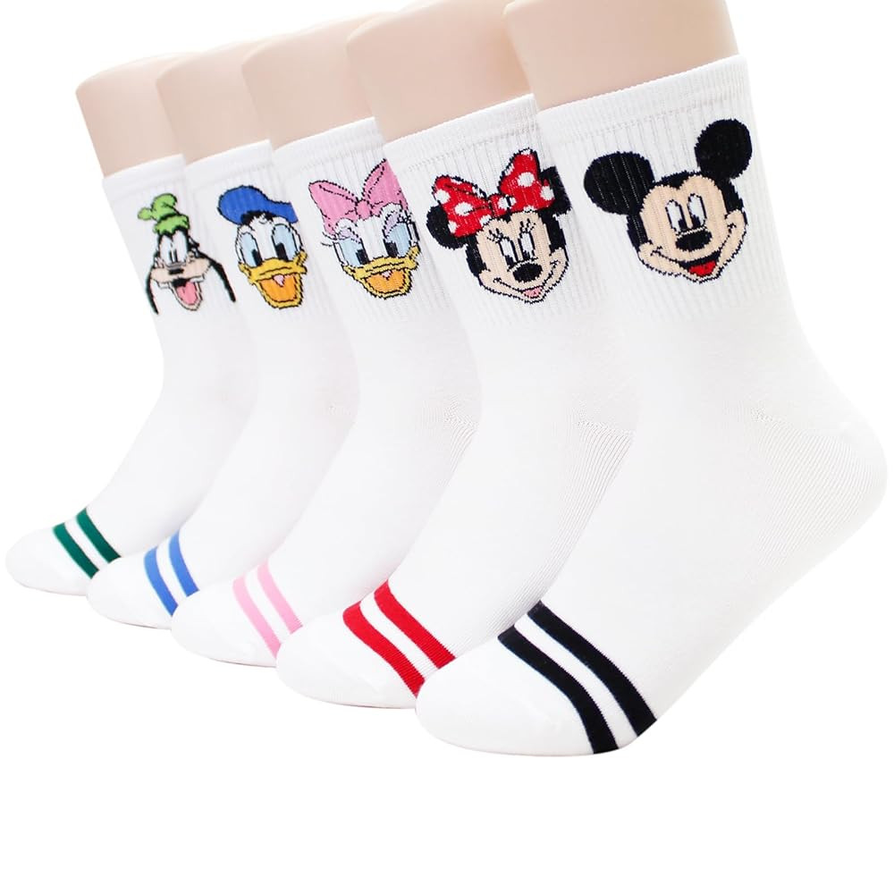 Cartoon Character Series Women and teen girls Licensed Socks Collection | Amazon (US)