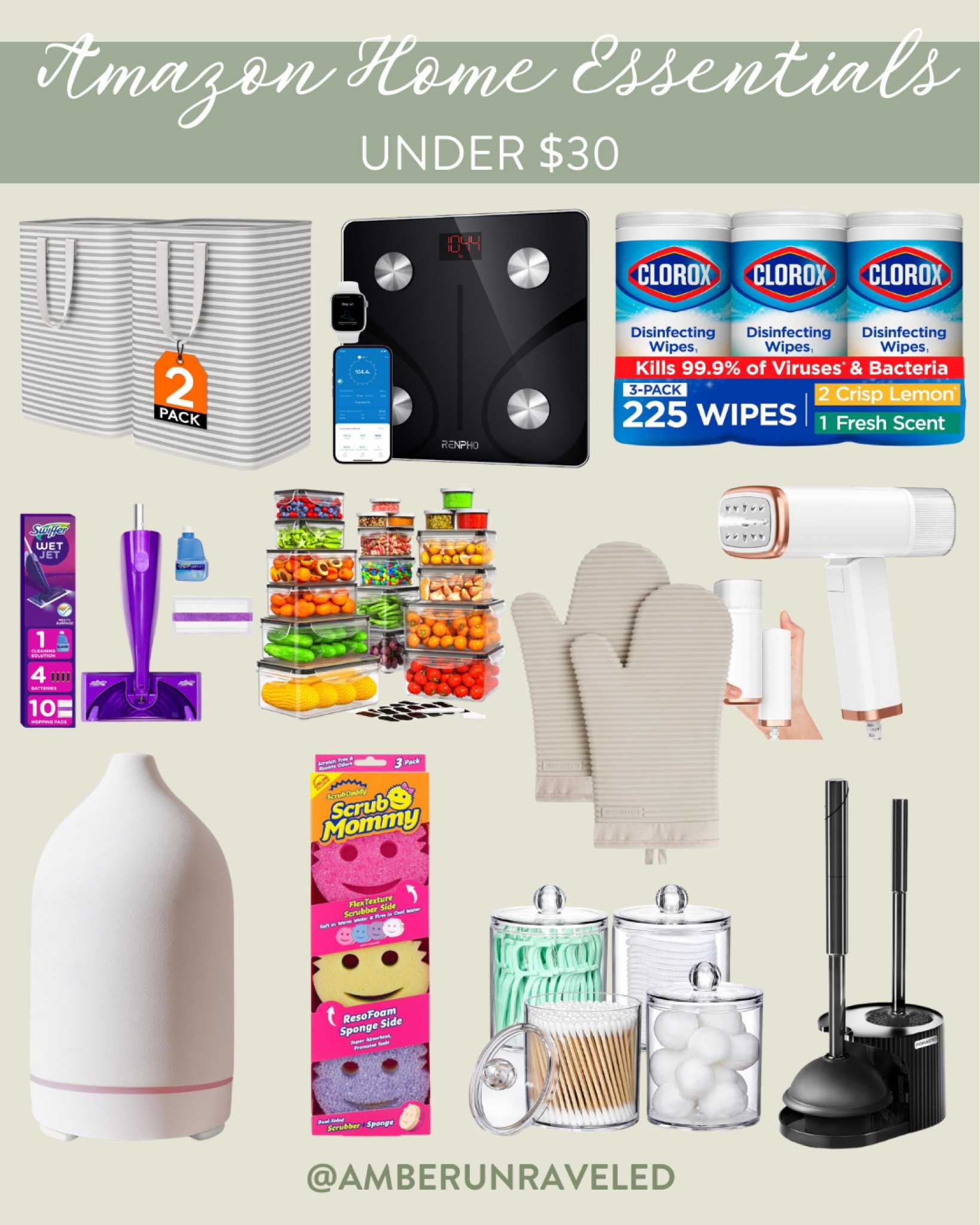 Make your home more organized and clean with these under $30 home essentials from Amazon! Also a perfect gift for your friend who's a neat-freak gal.
#fallrefresh #homefinds #cleaningtips #storageorganization

#LTKSeasonal #LTKFindsUnder50 #LTKHome