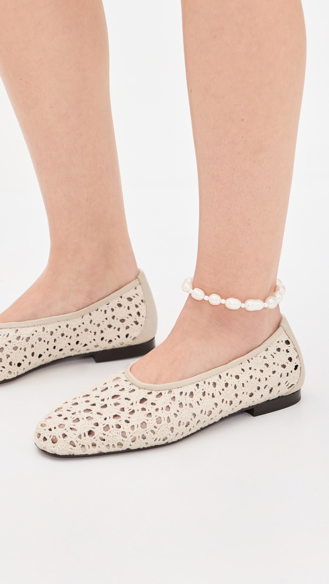 The Mylie Glove Flats In Crochet | Shopbop