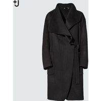 Women +J Cashmere Blend Collarless Coat | UNIQLO (UK)