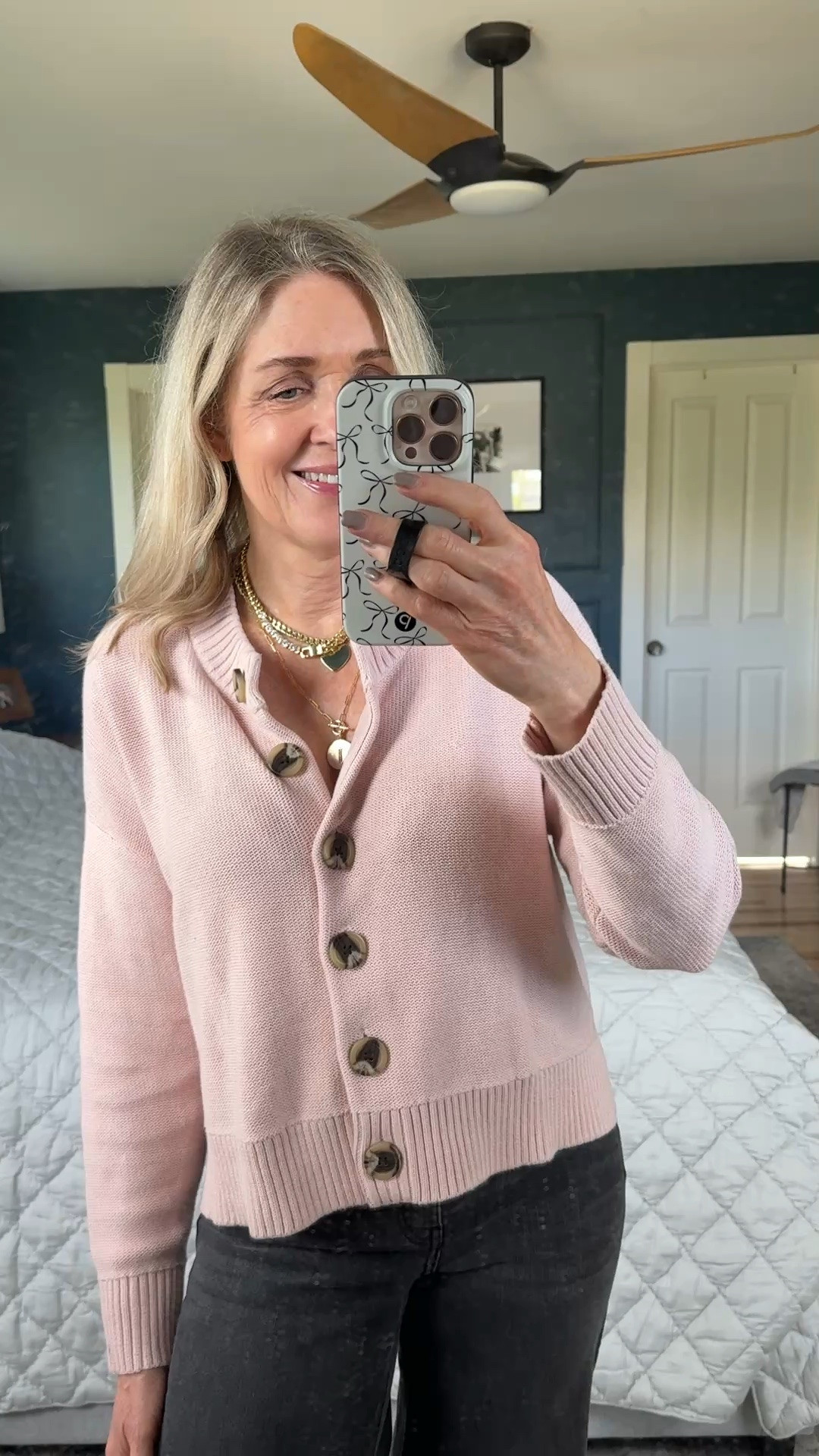 Spring transition outfit from @Quince . Cropped cardigan size small, Bella wide leg denim
In black size 25/length 32.

Teacher outfits, workwear, business casual outfit, over 40 style, over 50 fashion, spring trends, Quince outfit

#LTKootd #LTKgrwm #LTKOver40