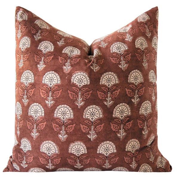 Neva Pillow Cover | Laurel & Blush