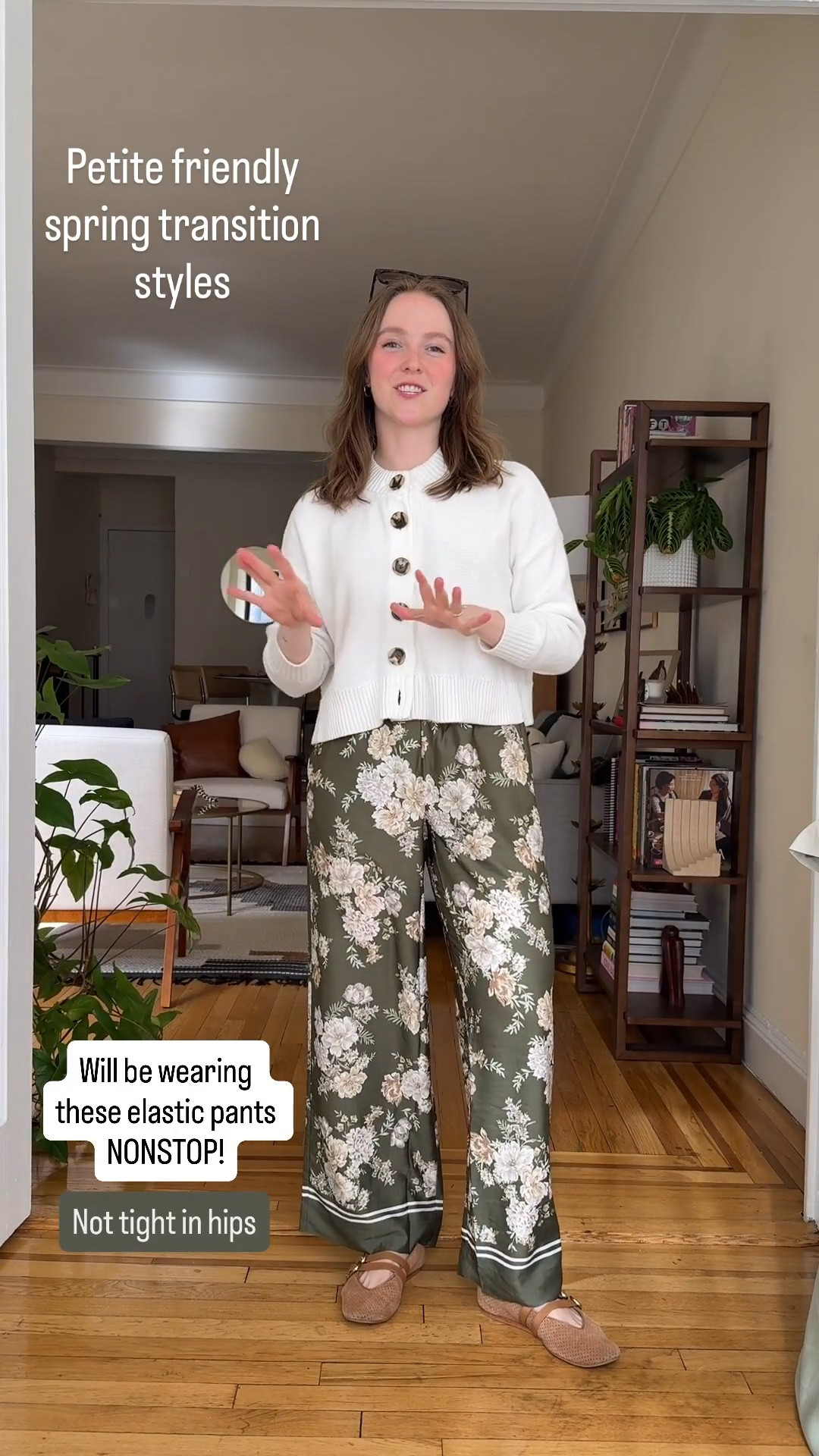 The comfiest elastic waist pants for spring. Silky and not clingy. Wearing xs petite I’m 5ft 2 117 lbs

#LTKSaleAlert #LTKPetite