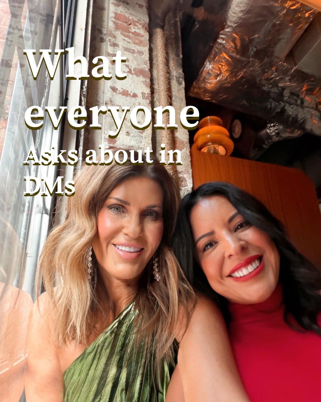 If you’re nosy like we are, these are the questions in DMs lately!

#LTKHome #LTKOver40 #LTKSaleAlert