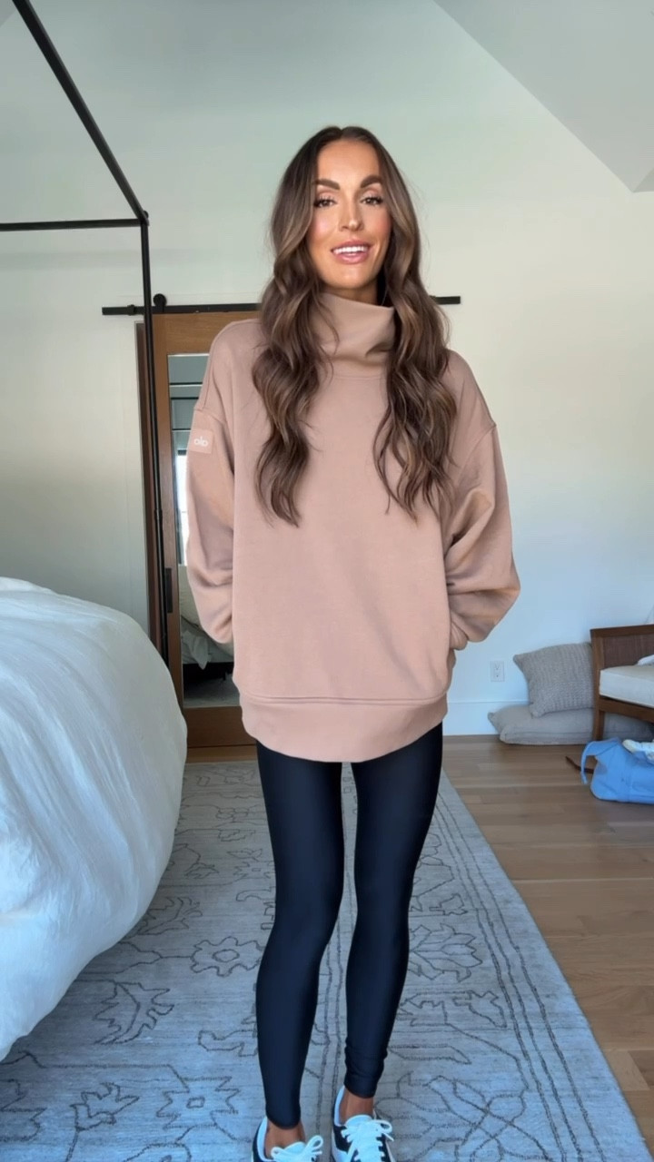 cozy mock neck pullover 30% off! 😍 wearing a size small for a little bit more room + length!

#LTKSaleAlert