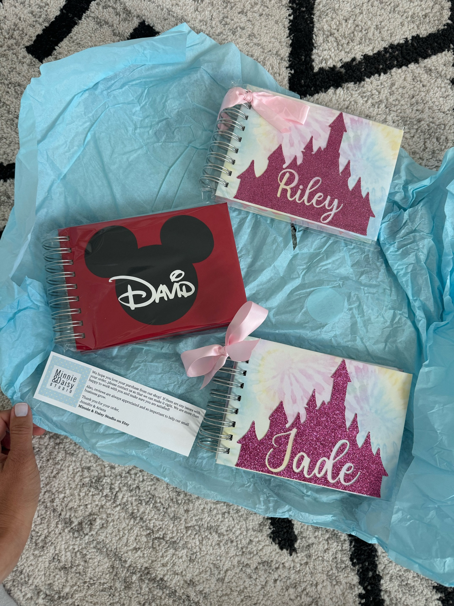 Disney autograph books with photo option opposite the signature. We get these every year and they hold up perfect! Code ELAINE10 for 10% off. Linking some other favorite purchases for Disney too  

#LTKFamily #LTKKids