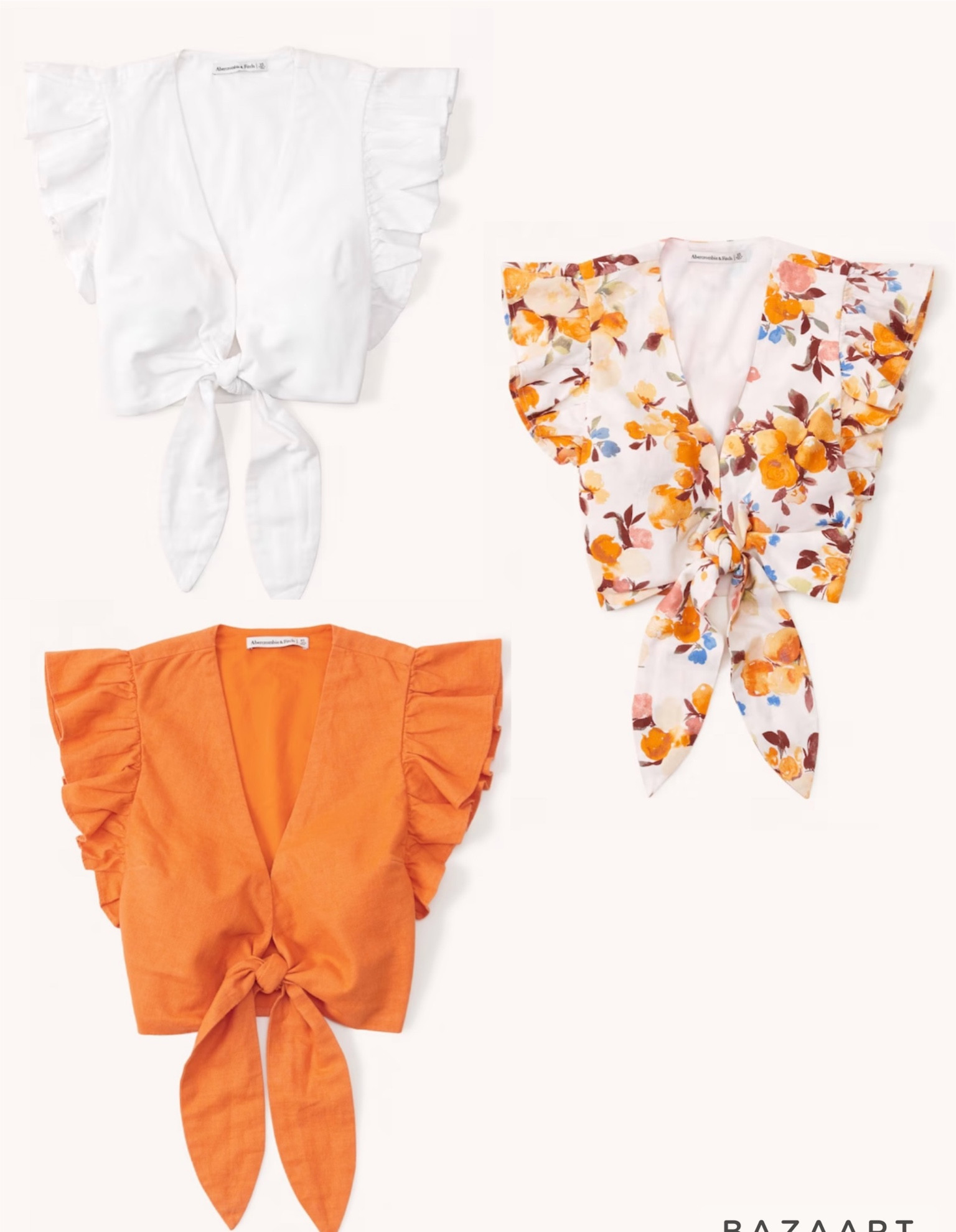 Also bought this linen tie front top in white and orange floral! 



#LTKunder50 #LTKsalealert #LTKSeasonal