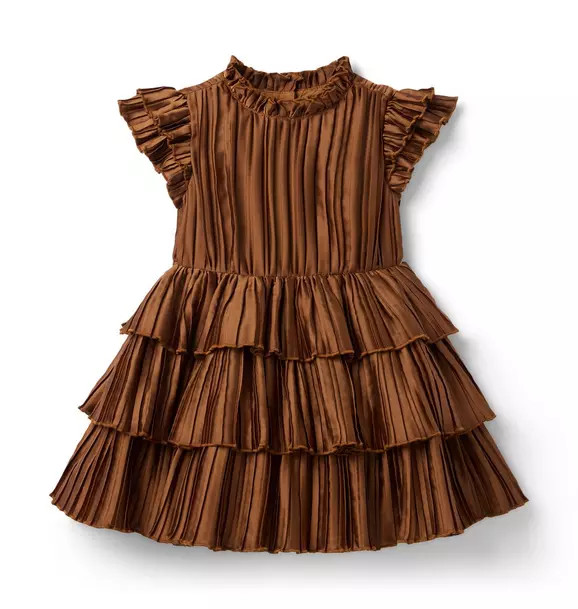 Pleated Ruffle Dress | Janie and Jack