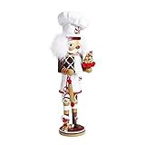 Kurt S. Adler Kurt Adler 15.5-Inch Hollywood Gingerbread Chef Nutcracker, Multi | Amazon (US)