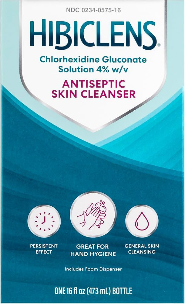 Hibiclens – Antimicrobial, Antiseptic Soap and Skin Cleanser – Foaming Pump Included – 16 o... | Amazon (US)