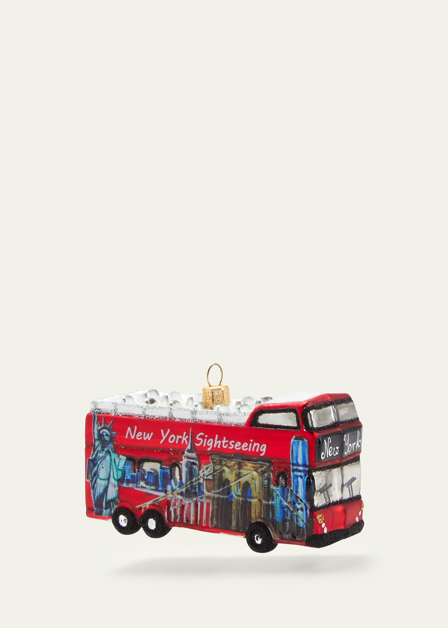 Bergdorf Goodman NYC Tour Bus Christmas Ornament | Bergdorf Goodman