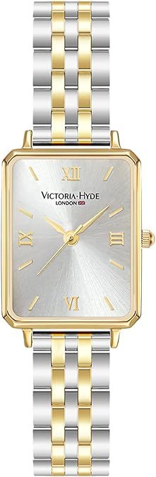 VICTORIA HYDE Gorgeous Women's Watch Green Mother of Pearl Dial Elegant Timepiece Rectangular Fac... | Amazon (US)