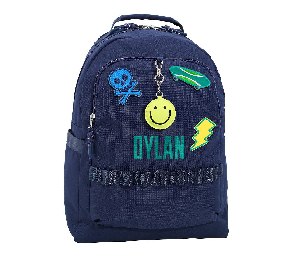 Make It Mine Navy Backpack | Pottery Barn Kids