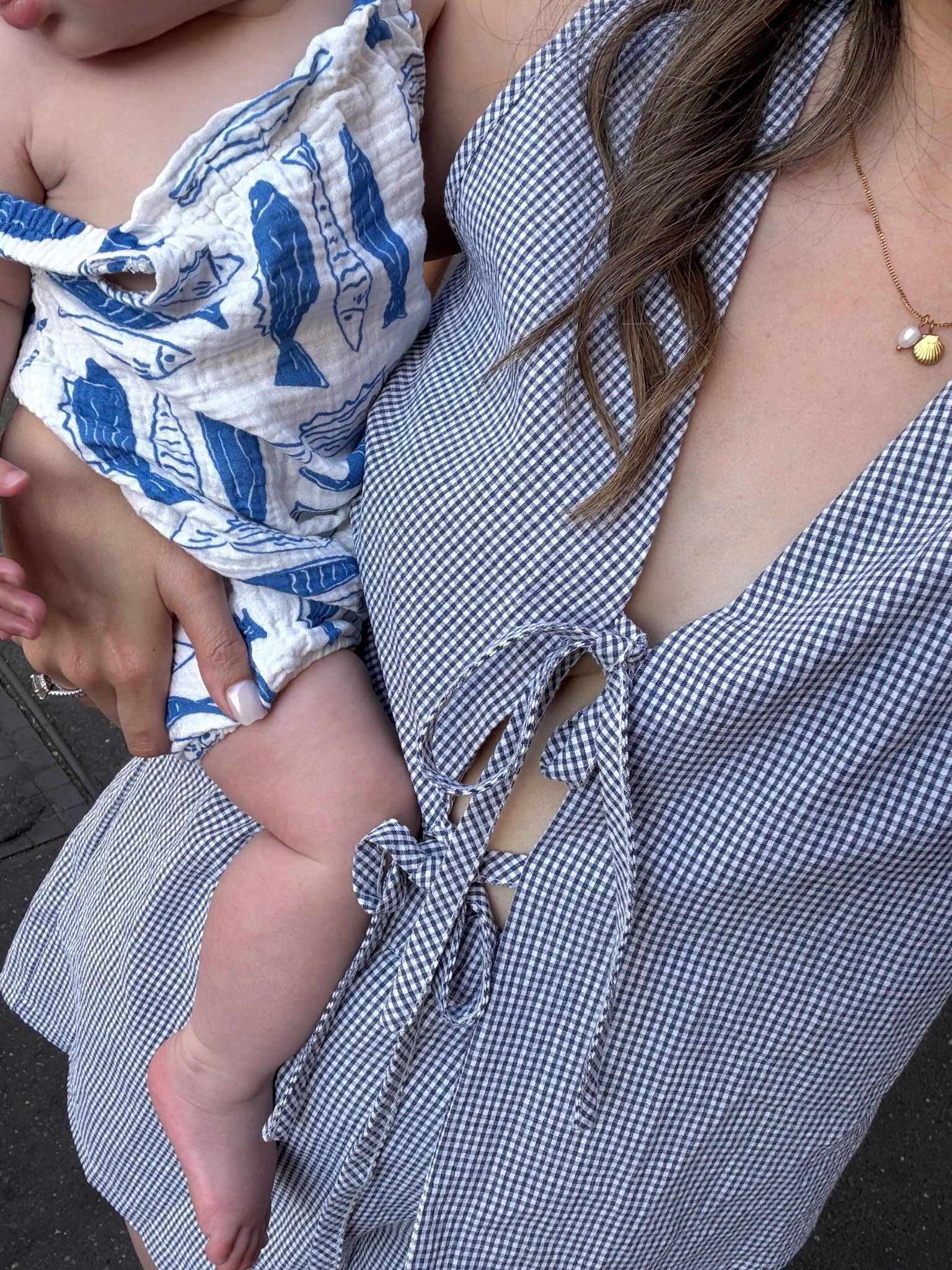 Amazon gingham set. Sized up to M

#LTKTravel