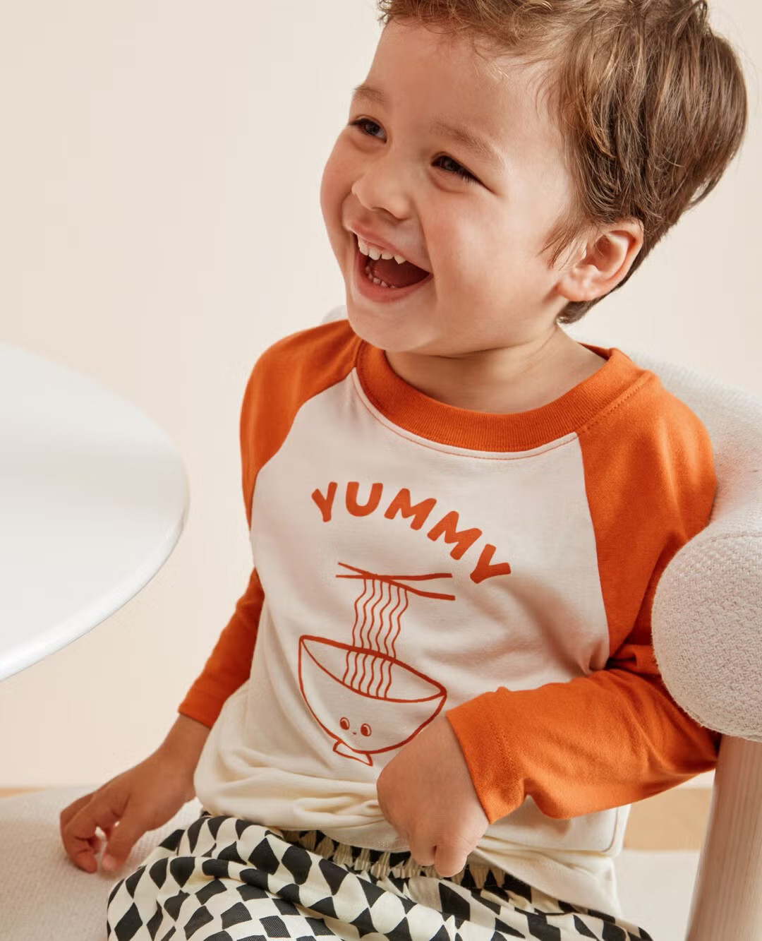 Long Sleeve Relaxed Fit Graphic Baseball T-Shirt | Hanna Andersson