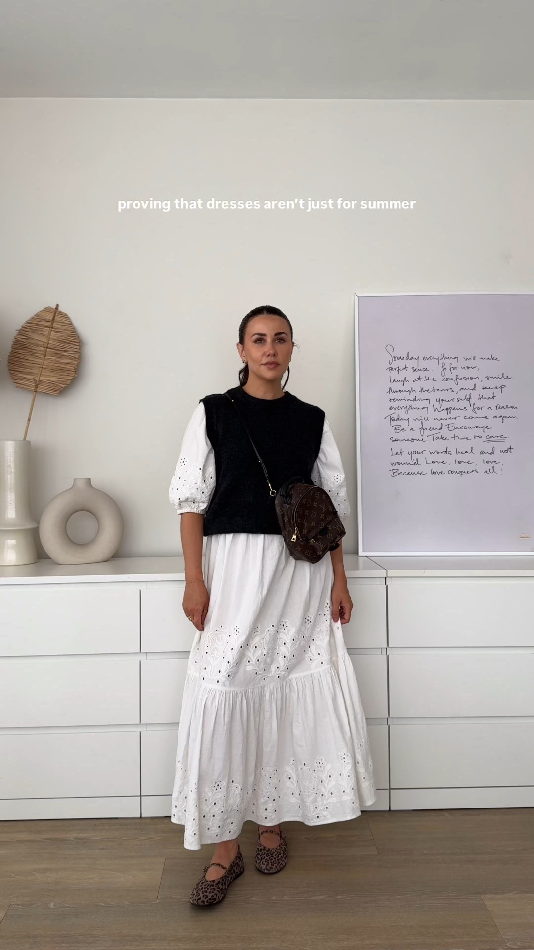 The summer dress don’t have to go into hibernation just because the season is changing! 🍂 Here are 6 easy ways to style a white midi dress for autumn, so you can stretch your wardrobe and get the most out of your pieces. 

The dress I’m wearing was a thrifted number from @damsonmadder which I picked up for £25 - SUCH a bargain for such a gorgeous style. 

With the season changing, I thought I’d give you some inspo to keep your summer dresses being worn into Autumn to give them more life. The whole point of buying clothes is to WEAR THEM. 🤎 

Transitional style / styling a white dress / summer dress into autumn / autumn dress styling
