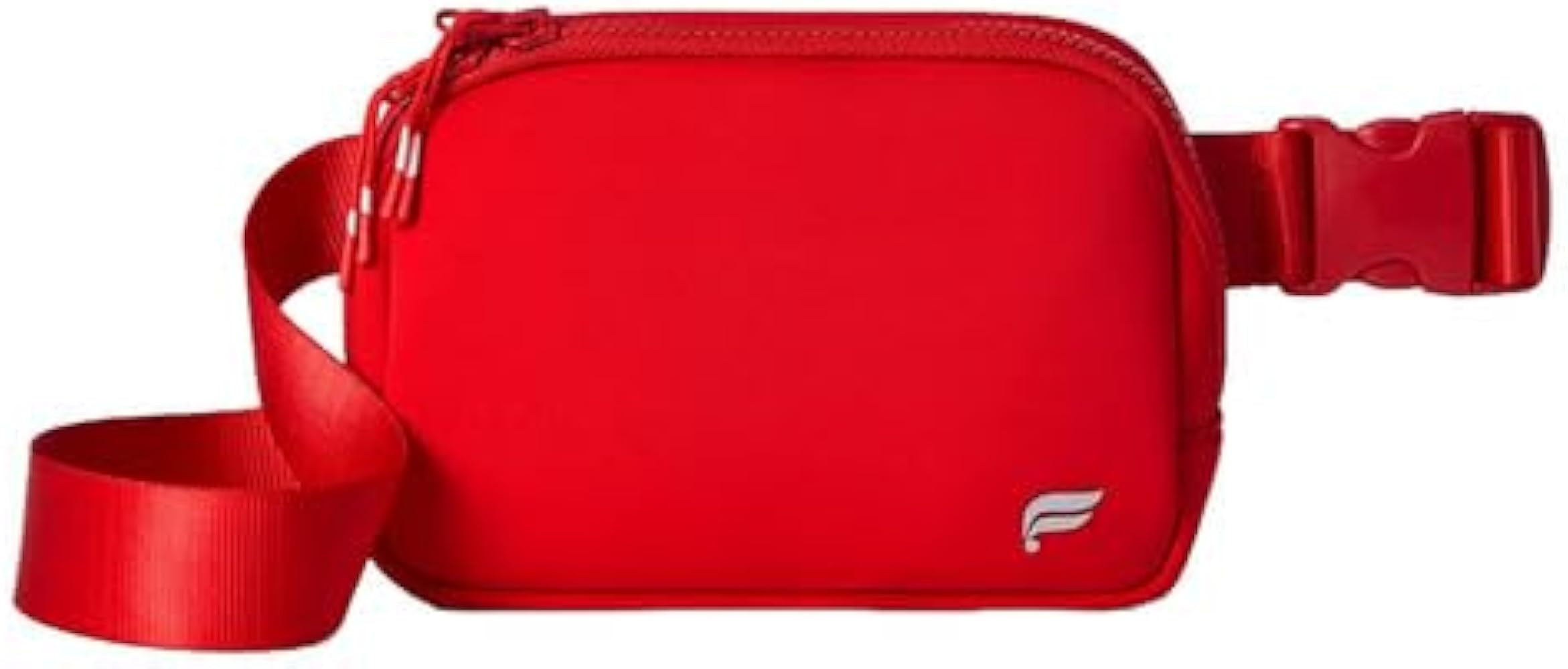 Fabletics The Belt Bag, Quick Dry, Zip Pockets, Heated Red Neoprene, OS | Amazon (US)