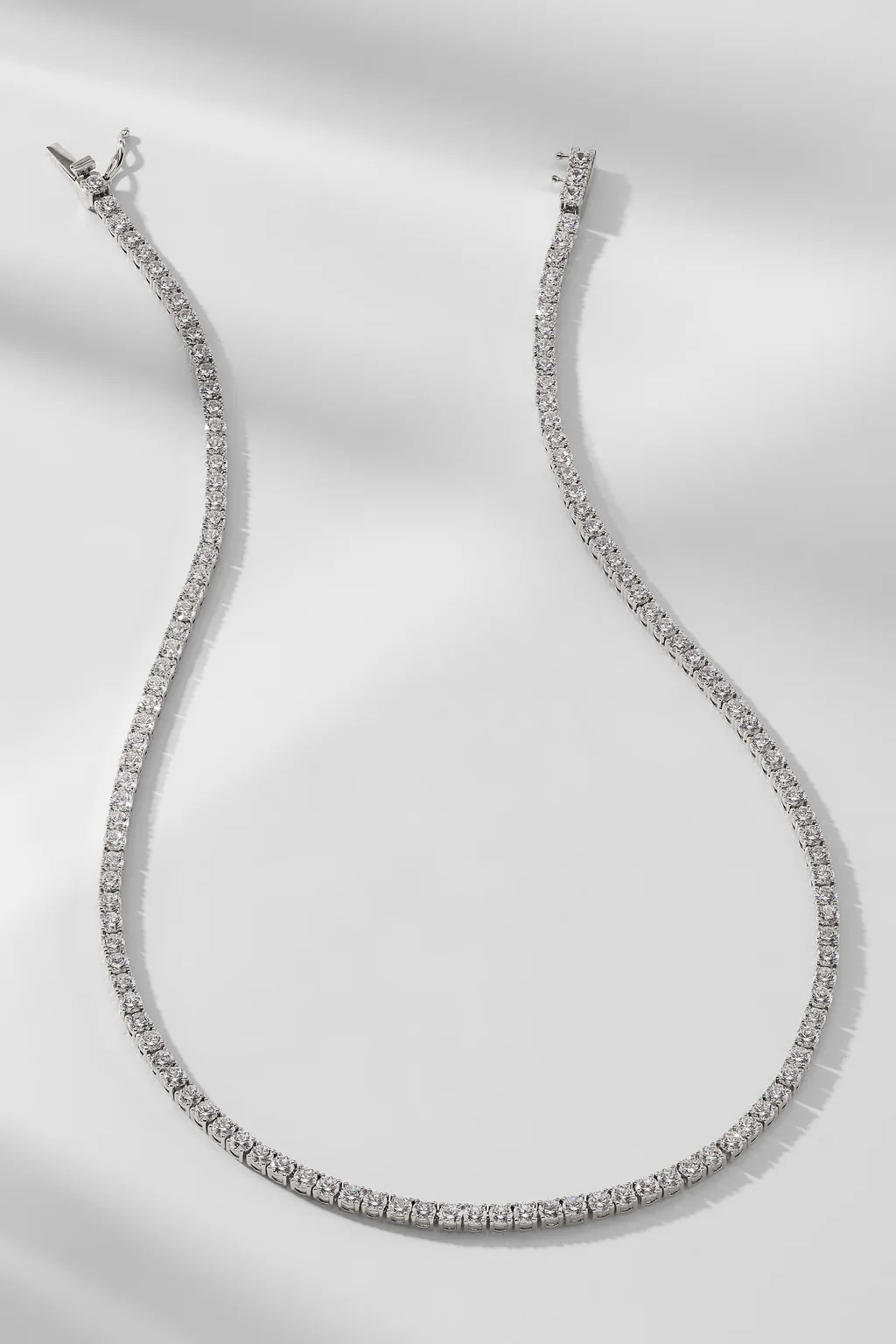 PERFECT TENNIS 3MM CZ NECKLACE | NADRI