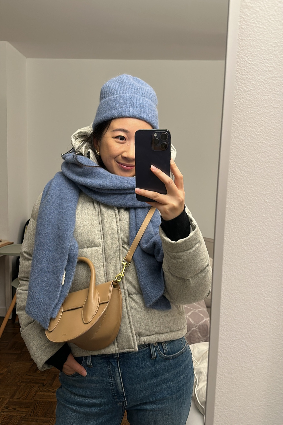 Matching beanie and scarf moment 

#LTKstyletip #LTKSeasonal