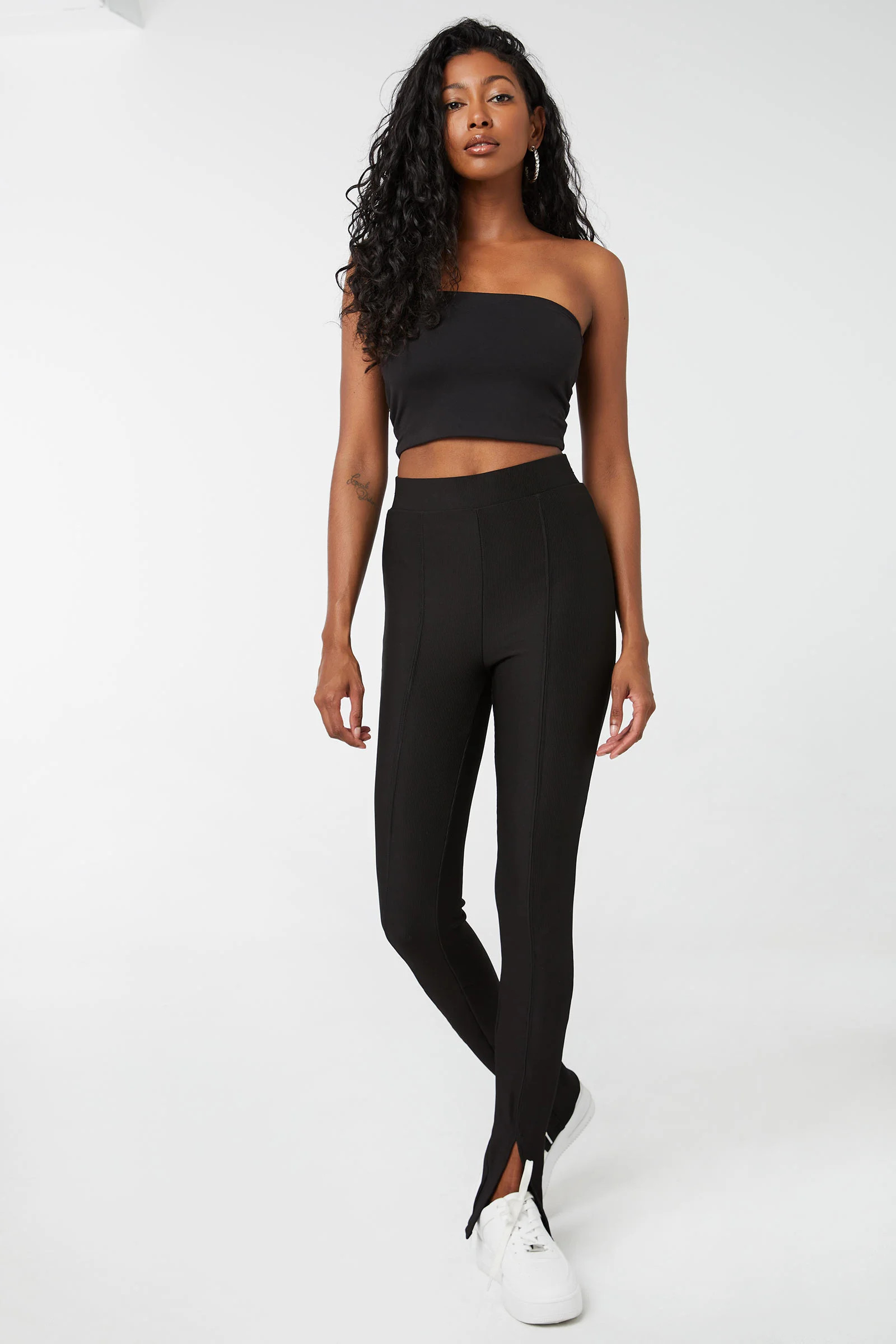 Front-Slit Ottoman Leggings | Ardene