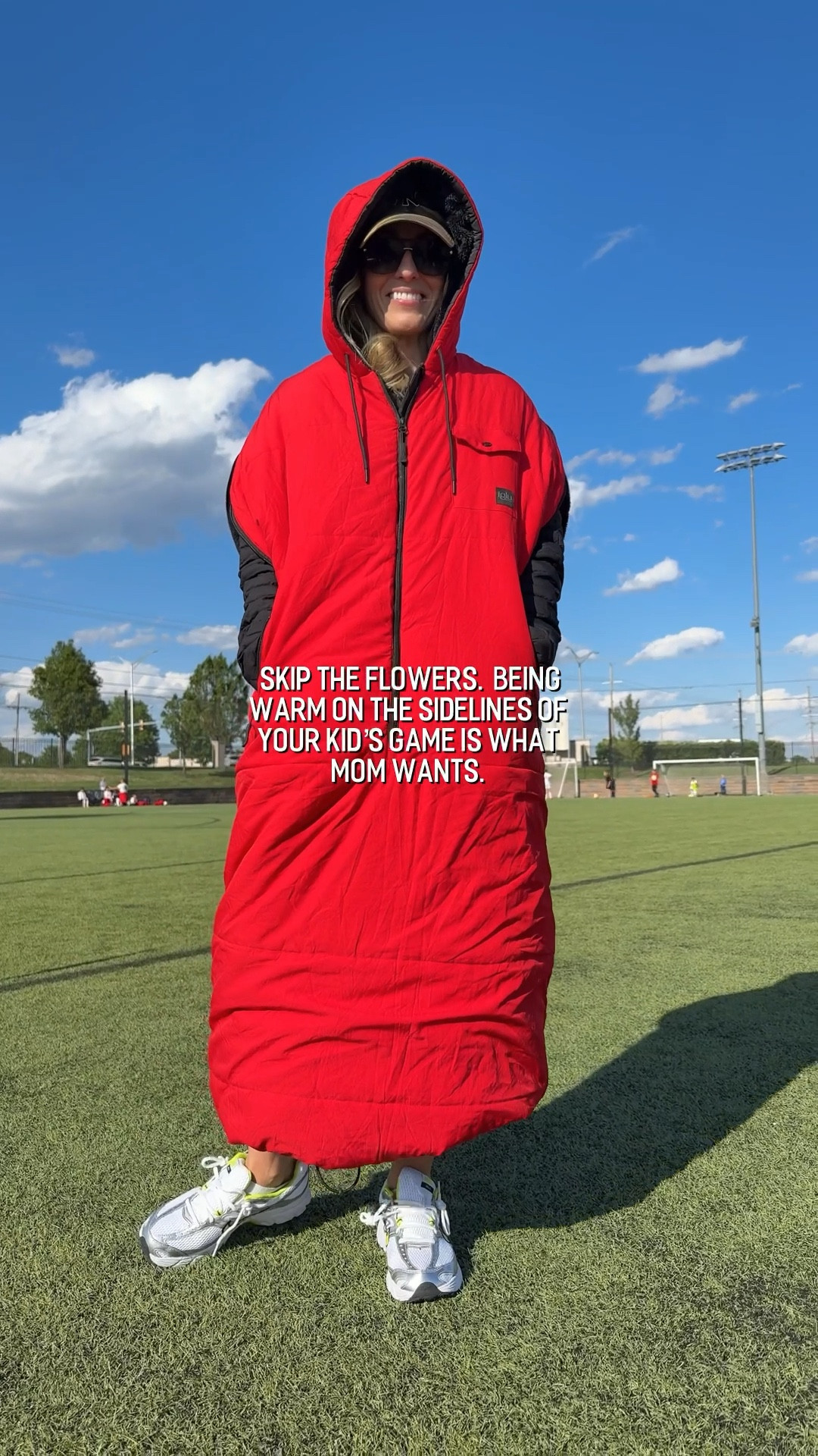 This wearable sleeping bag is one of my favorite sports mom purchases.  So many people ask about it and it would be the perfect gift for Mother’s Day (or to yourself!).

#LTKOver40 #LTKMothersDay #LTKActive