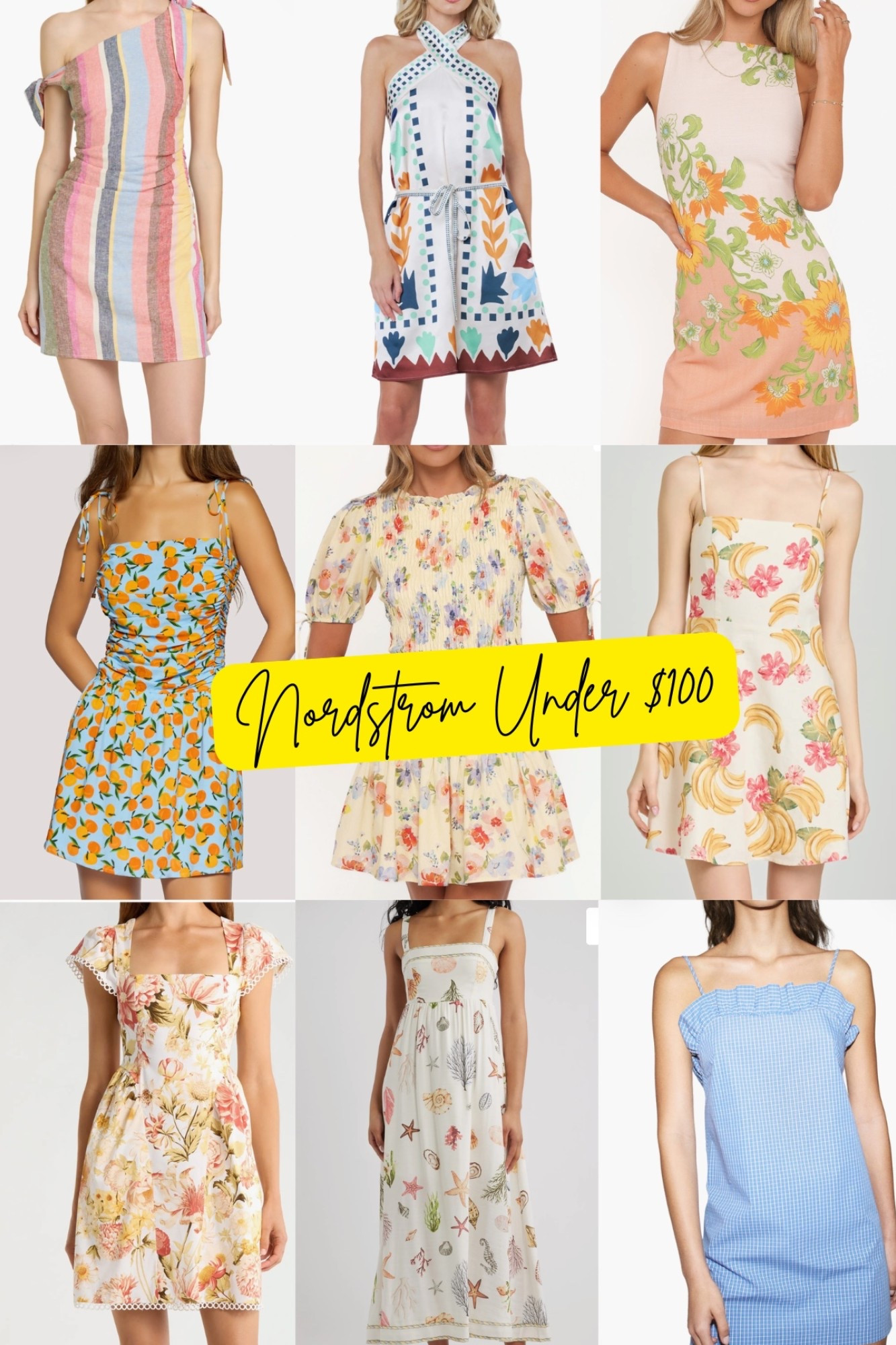 Summer dresses! Under $100! 
Nordstrom new for summer

#LTKSeasonal