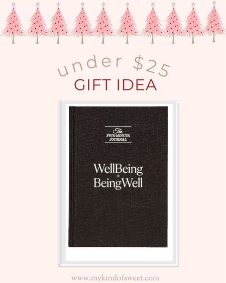 Gift guide for her: 5 minute gratitude journal under $25 

#LTKunder50 #LTKGiftGuide #LTKstyletip