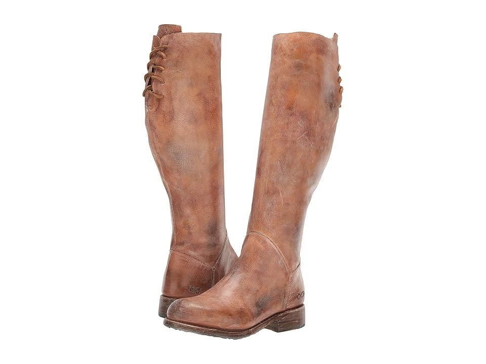 Bed Stu Manchester II Women's Zip Boots Tan Rustic Leather : 7.5 M | Zappos