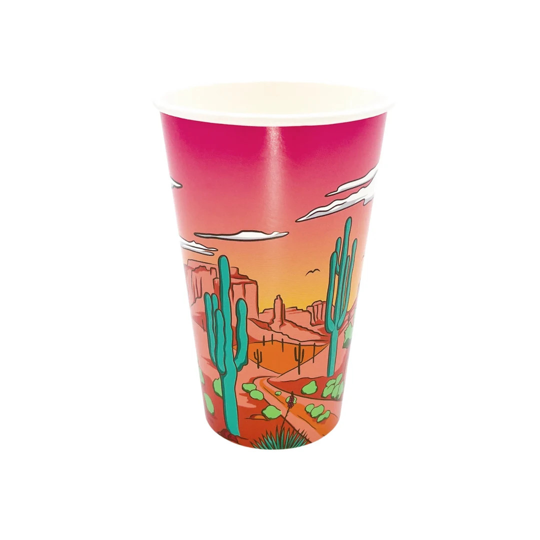 Desert Scene Cups set of 8 - Etsy | Etsy (US)