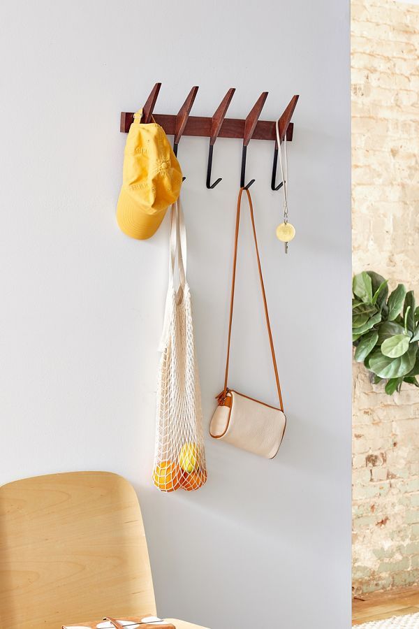 Mid-Century Modern Wall Hook | Urban Outfitters US