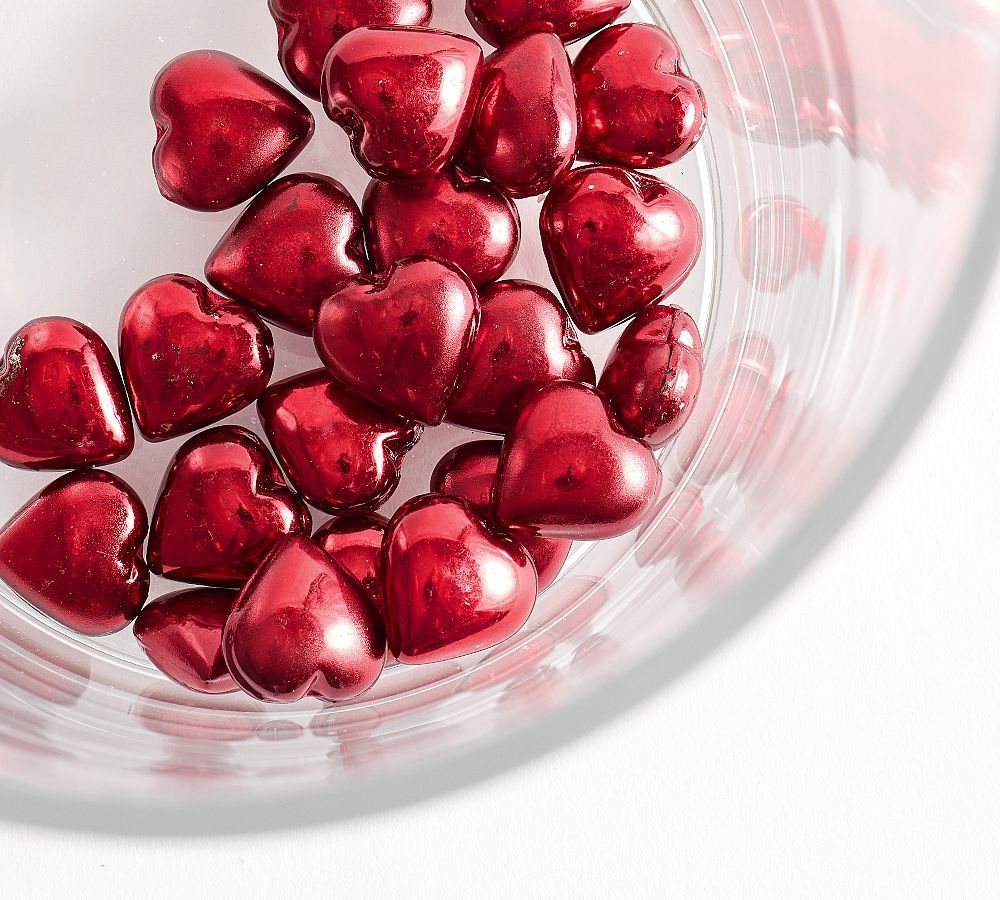 Glass Heart Vase Filler | Pottery Barn (US)