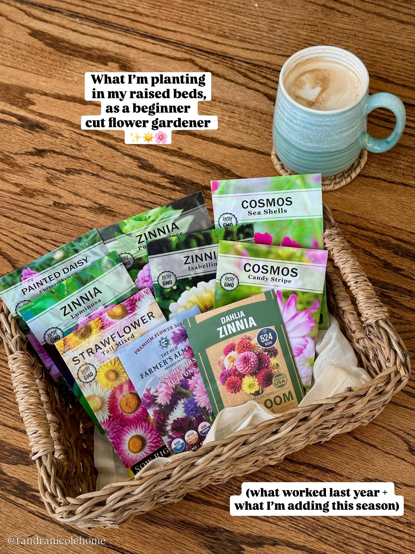 Last year I planted my first few cut flowers just to see what would grow… and somehow that turned into my first official little cut flower garden. 🌸

I was instantly addicted, being able to cut my own bouquet from my backyard each week was so rewarding.

This year I’m adding a few more to my raised beds, a mix of flowers that worked for me last season and a few new ones I’m excited to try.

If you’re starting a beginner cut flower garden, these are all great flowers to grow for bouquets.

Zinnias
Cosmos
Bachelor’s Buttons
Strawflower
Painted Daisies

Im just learning as I go and planting things that make the garden feel a little more colorful.

✨ Save this for your spring garden plans.

What flowers are you growing this year?

#beginnergardener #cutflowergarden #cutflower #cozygarden #raisedbedgardening