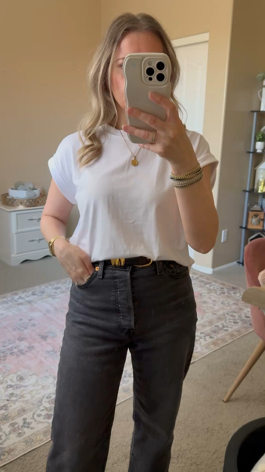 Nice basic white tee from Amazon. Love the fabric and the length. I’m wearing small. Lots of colors available. It’s on sale now!



Summer top, summer outfits, white t-shirt, basics, summer essentials, Amazon prime day, #LTKFindsUnder50 #LTKSummerEdit

#LTKSeasonal #LTKPetite #LTKOver40 #LTKTravel #LTKSaleAlert