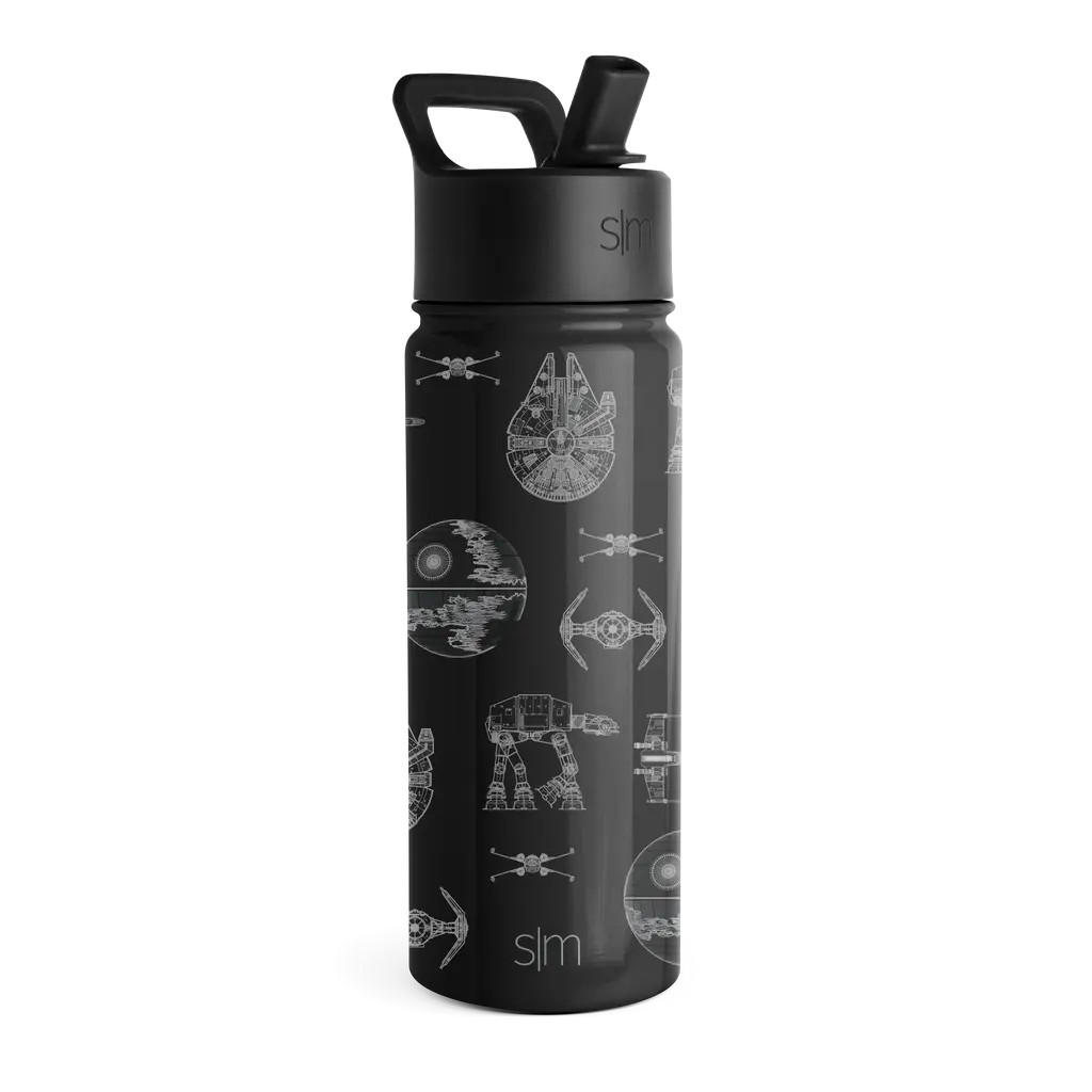 Summit Kids Water Bottle with Straw Lid | Simple Modern