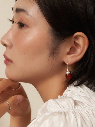 [silver925] jamano bell hook earring | (주)더블유컨셉코리아/W Concept(KR)