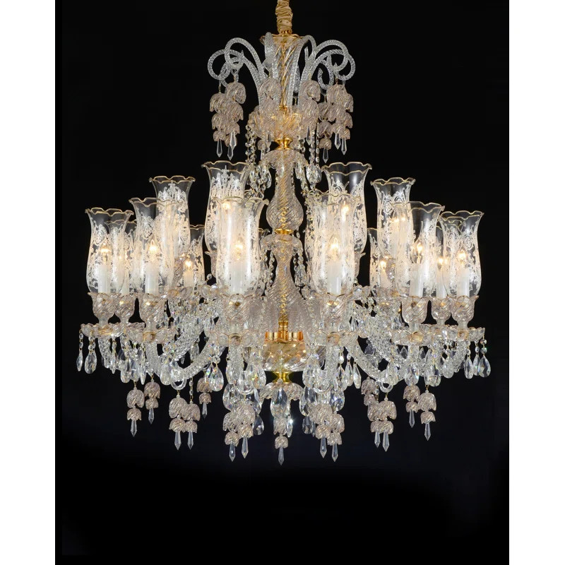 Garnier 18 - Light Dimmable Classic / Traditional Chandelier | Wayfair North America