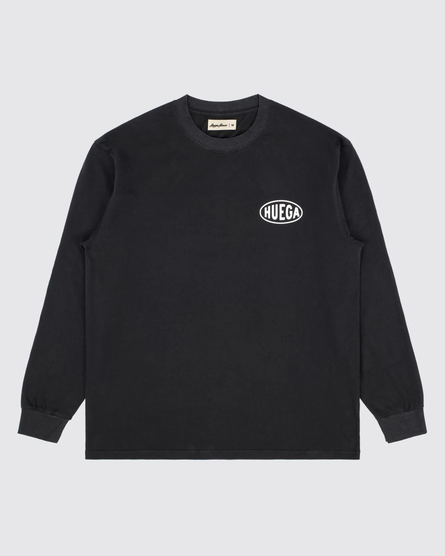 Long-Sleeve Premium Tee | Black | Huega House