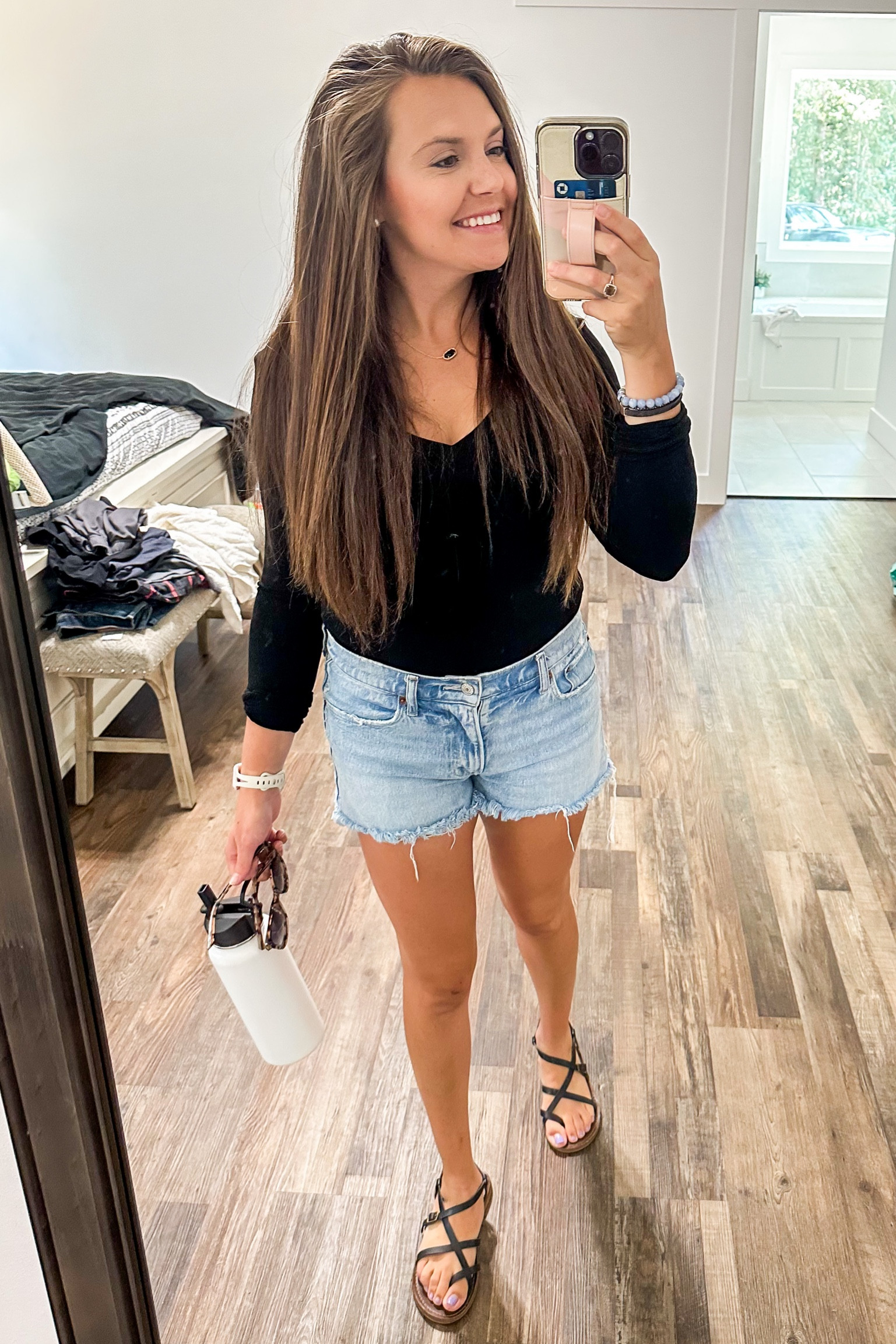 Date night! Long sleeve body suit paired with high rise mom cutoff jean shorts!!

#LTKFind #LTKstyletip #LTKSeasonal