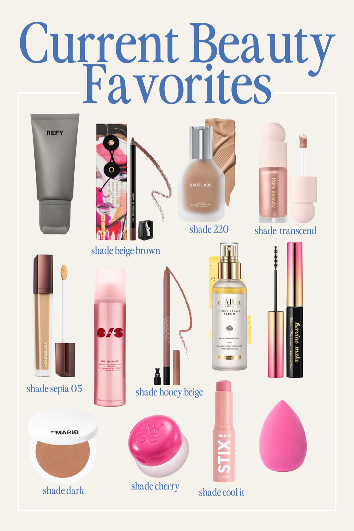 Current beauty favorites! 

#beauty #makeup #grwm

#LTKSummerSales #LTKBeauty #LTKFindsUnder50