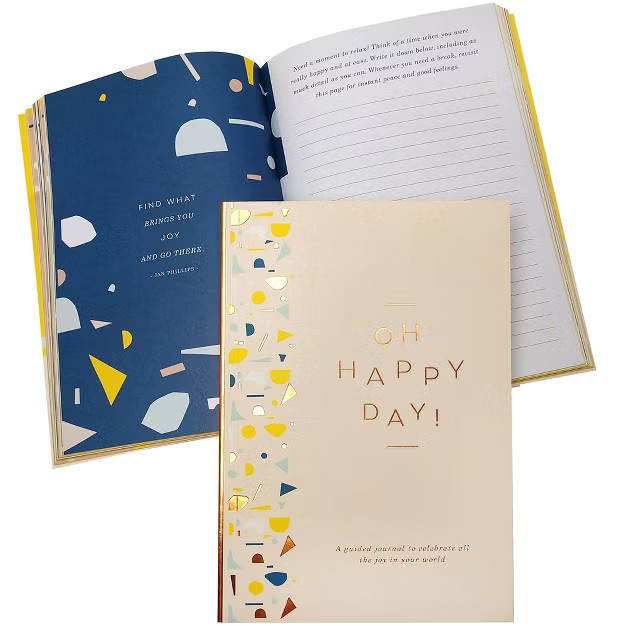 Green Inspired Oh Happy Day Guided Journal | Target