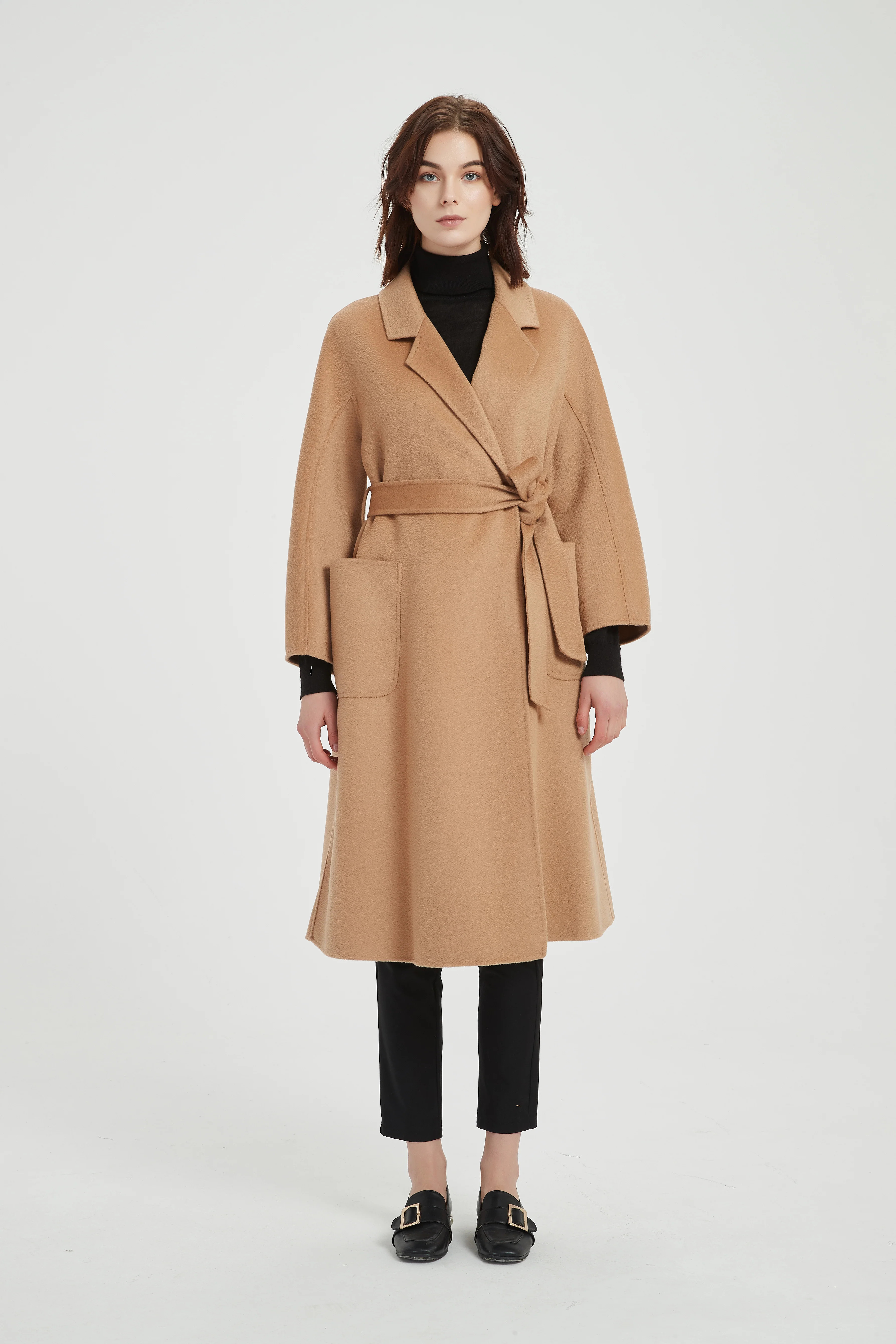 The Classic Wrap Coat | Pissenlit