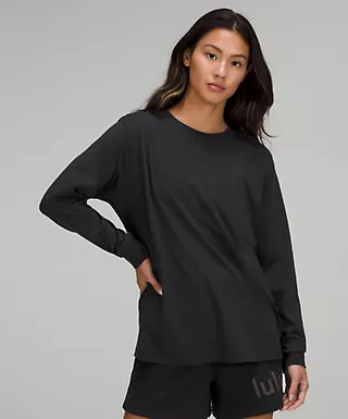 All Yours Cotton Long Sleeve Shirt | Women's Long Sleeve Shirts | lululemon | Lululemon (US)