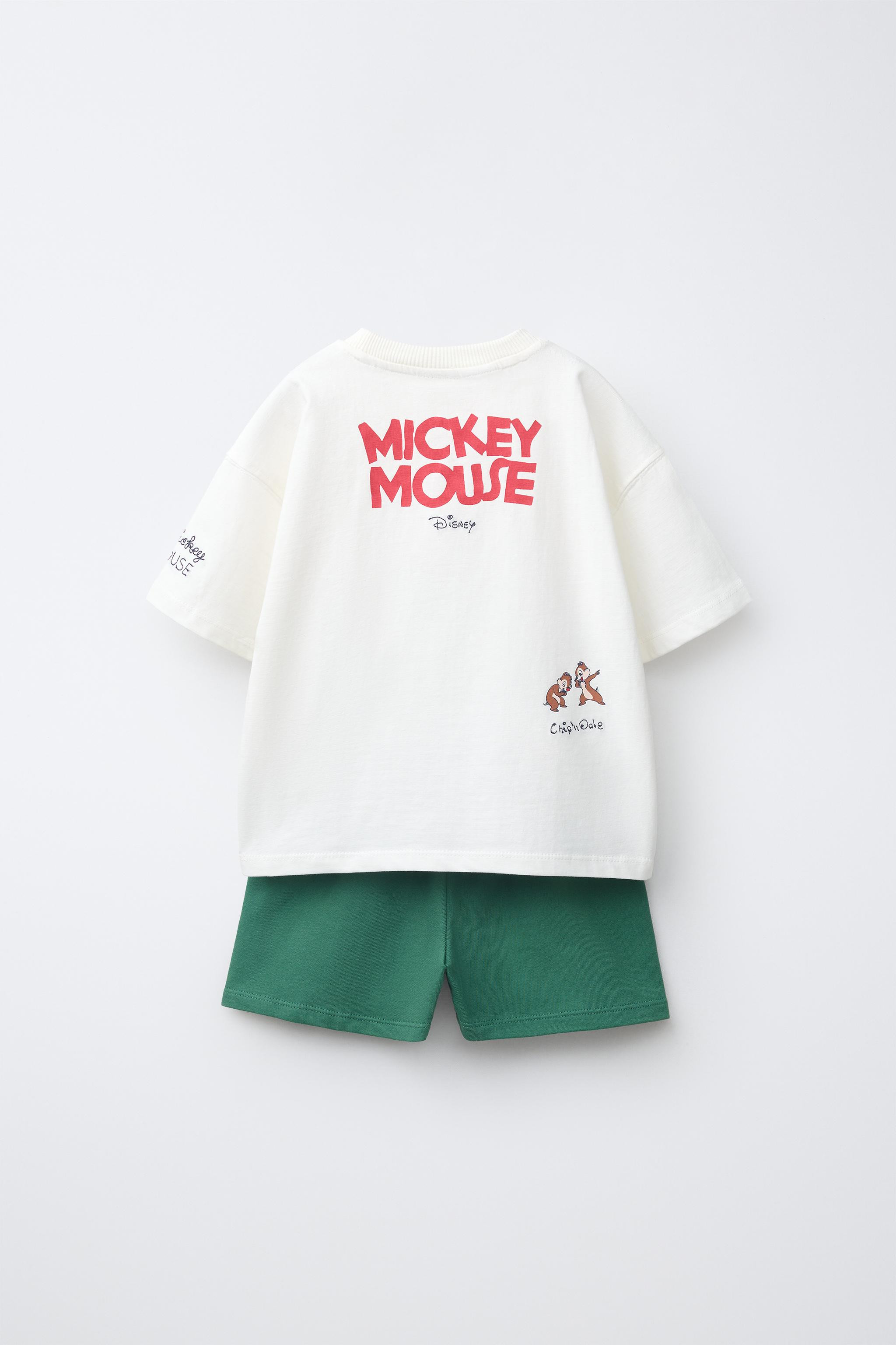 MICKEY MOUSE \u00a9 DISNEY T-SHIRT & BERMUDA SHORT SET | Zara US
