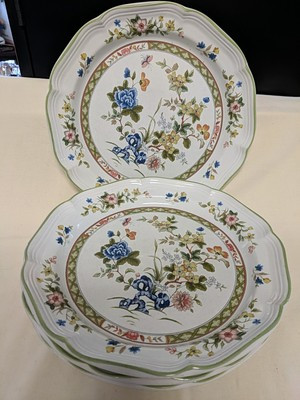 4 Mikasa Heritage Imari Bouquet 10 7/8" Dinner Plates | eBay US