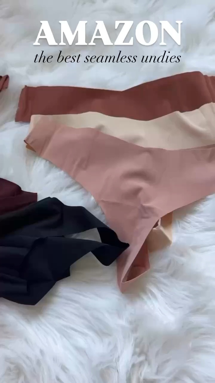 The best seamless undies on Amazon! 

#LTKSaleAlert #LTKootd #LTKdayinmylife