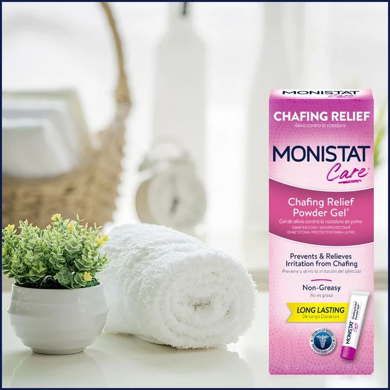 MONISTAT Care Chafing Relief Powder Gel, Anti-Chafe Protection, 1.5 oz | Walmart (US)