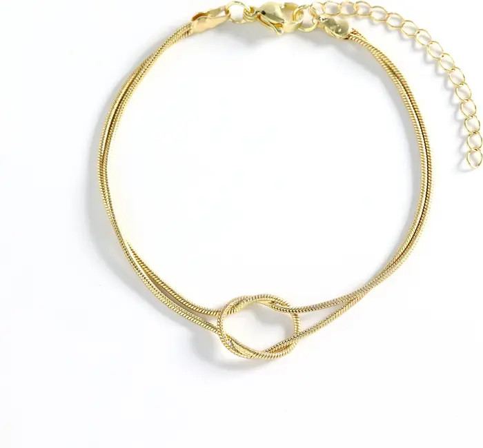 Mint & Lily Dainty Knot Bracelet | Nordstrom | Nordstrom