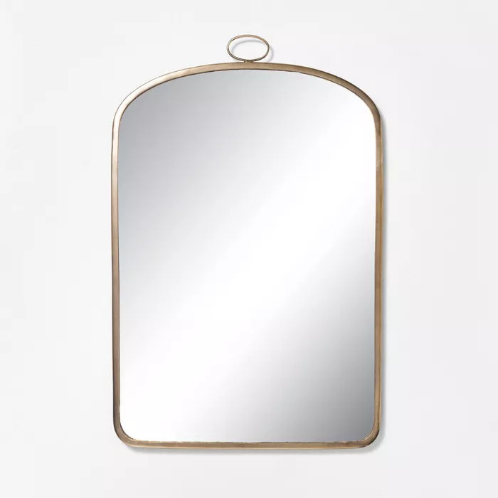 Arched Brass Mirror - Hearth & Hand™ with Magnolia | Target