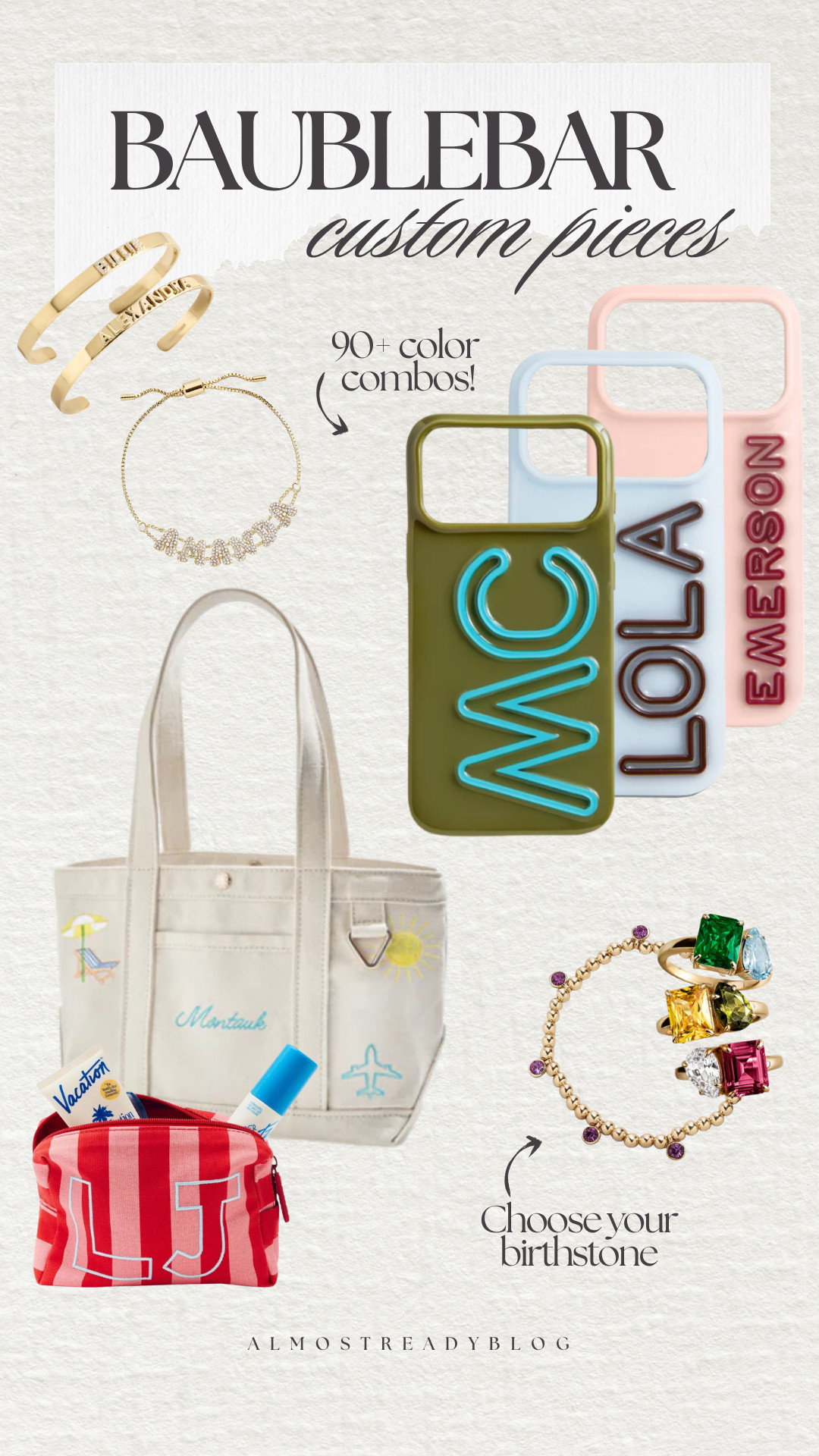 So many ways to customize your accessories at Baublebar!

custom, accessories, custom, tote bag, phone case, jewelry, bubble necklace, monogram, amanda west, almost_readyblog 

 #LTKootd
